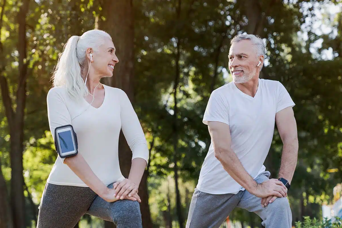 happy old Couples