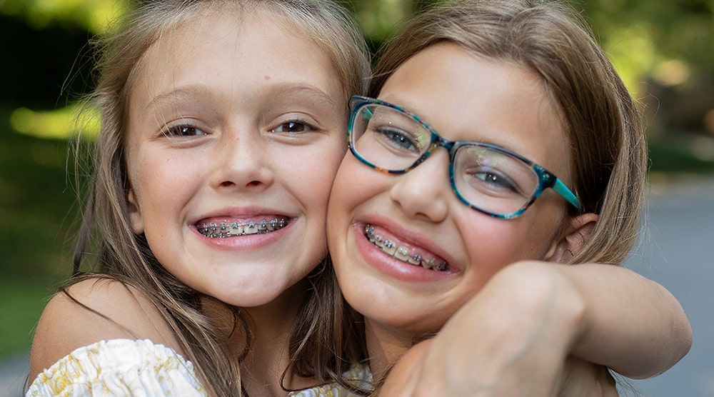 Woman with Braces